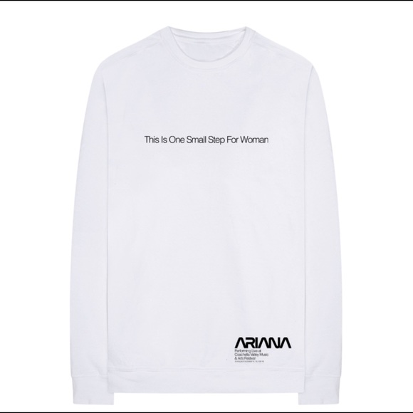 NWOT ariana grande coachella nasa crewneck - Picture 1 of 3